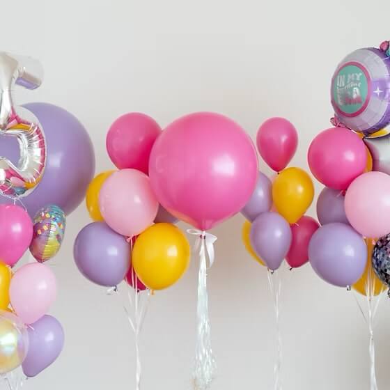 Girls Birthday Balloons
